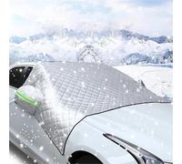 Inverno Telo Parabrezza Antigelo Telo Copriauto Tenda Protettiva Antigrandine Impermeabile Per Esterni, Pioggia E Neve Strisce Riflettenti