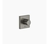 Inverseur encastré trois voies Dornbracht, rosace 60x60mm, 36210980-99, 36210980-99, Colorazione: scuro Platino opaco