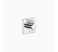 Inverseur encastré trois voies Dornbracht, rosace 60x60mm, 36210985-00, 36210985-00, Colorazione: cromo