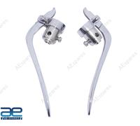 Inversione Cromo 1 " Leva Freno Frizione Set Per Universale Ariel Ajs BSA