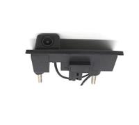 Inverso Per Per Passat Sagitar Lavida HD CCD Night Vision Telecamera posteriore per retromarcia con montaggio sulla maniglia del bagagliaio Backup(A Static Guidlines)