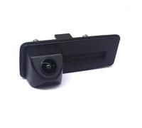 Inverso Per Skoda Superb MK2 Per Octavia A5 A7 2008-2014 Maniglia del bagagliaio Telecamera posteriore per parcheggio in retromarcia Backup(Solid track)