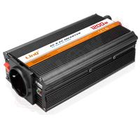Inverter 1200w di Potenza da DC 12v a AC 220v, Portatile Convertitore DC 12V in AC 220v 230v 240v, Trasformatore di corrente prese EU e USB (P1200W)