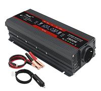 Inverter 12v 220v, Power Inverter 1500W / 2000W 2600W Display DC 12V a AC 220 V Solar 2 USB Auto Trasformer Converti Wave sinusoidale(12V 220V 2000W)