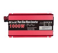 Inverter 12v 220v Pure Sine Wave 1000W 1600W 2200W 3000W DC 12v To AC 220V Portable Power Supply Converter Car Solar Inverter(1000W)