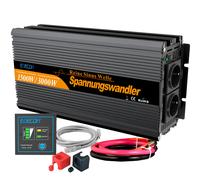 Inverter 1500W 3000W onda sinusoidale pura 12V 220V inverter 2.1A 5V USB EDECOA