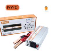 INVERTER 2000W WATT TRASFORMATORE AUTO CAMPER BARCA DC 12V AC 220V 1PRESA MULTI