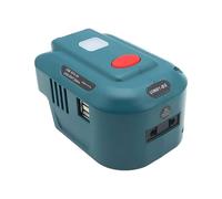 Inverter 220V con Luce da Lavoro A LED e Caricabatterie USB per Power Bank per Batterie al Litio per 18V BAT609 BAT618