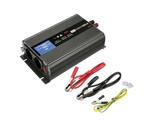 INVERTER 24V 220V TRASFORMATORE CONVERTITORE DI CORRENTE CAMION DOPPIA PRESA
