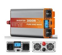 Inverter 3000W 4000W 5000W 6000W Inversor Onda Pura Convertidor 12V 24v A 220V Trasformatore Accessori Auto(3000W)