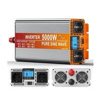 Inverter 3000W 4000W 5000W 6000W Inversor Onda Pura Convertidor 12V 24v A 220V Trasformatore Accessori Auto(5000W)