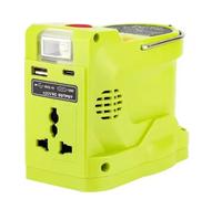 Inverter a batteria agli ioni di litio da 200 W, lampada da lavoro a LED, power bank USB A