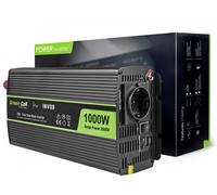INVERTER A CELLE VERDI INV09 12V-230V 1000W/2000W ONDA SINUSOIDALE PURA