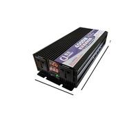 Inverter a onda sinusoidale DC12V 24V 48V 70V a CA 220 1600W 3500W Trasformatore Convertitore di potenza Inverter solare con display a LED Migliora la dissipazione del calore(4000W,72V)