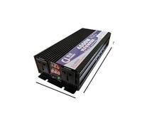 Inverter a onda sinusoidale DC12V 24V 48V 70V a CA 220 1600W 3500W Trasformatore Convertitore di potenza Inverter solare con display a LED Migliora la dissipazione del calore(4000W,48V)