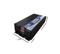 Inverter a onda sinusoidale DC12V 24V 48V 70V a CA 220 1600W 3500W Trasformatore Convertitore di potenza Inverter solare con display a LED Migliora la dissipazione del calore(5000W,48V)