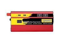 Inverter a onda sinusoidale modificata 3000 W for auto DC12V24V e AC V convertitore trasformatore presa universale con display LED,Conversione di potenza stabile(2500W,12V24V50HZ)