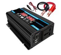 Inverter a onda sinusoidale modificata 4000W DC a CA Inverter portatile for auto Convertitore di carica Inverter di potenza di picco Watt Inverter(Yellow)