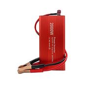 Inverter a onda sinusoidale modificata Inverter di potenza da 2000 W Onda sinusoidale modificata DC 12V a 220 trasformatore for auto Converti convertitore di presa UE Adattatore convertitore di carica