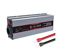 Inverter a onda sinusoidale pura 1000W Convertitore di tensione Inverter 12V Potenza di picco sinusoidale pura 2200W 50HZ Inverter for auto con USB(Inverter Grey)