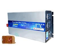 Inverter a onda sinusoidale pura 12v 220 DC 12V 24V 60V 72V a CA 110 220 Convertitore di potenza Inverter pannello solare 6000W 3000W 8000W 4000W(8000W Remote,12V_127 60HZ)