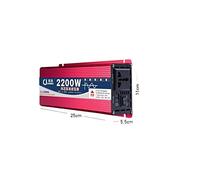 Inverter a onda sinusoidale pura 1600W 2200W 2600W 3000W 4000W 5000W 6000W 7000w 8000w 12V/24V 48V 60V a 110/220 Convertitore di potenza di tensione Inverter solare USB Migliora la dissipazione del ca