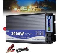 Inverter a onda sinusoidale pura, 3000W 4000W 5000W 6000W 7000W 8000W 10000W 12000W 12V 24V 48V 60V 72V CC a CA 110V 230V Fase divisa con display Griglia Bassa frequenza for la casa(3000W,12Vto110V)