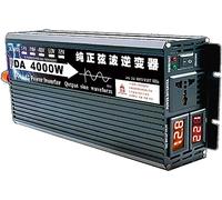 Inverter a onda sinusoidale pura 3KW 4KW 5KW 6KW 8KW Trasformatore di tensione Inverter di Energia Solare DC 12V/24V/48V/60V/72V a AC 220V 230V 240V Convertitore Display a LCD (4000W,48Vto220V)