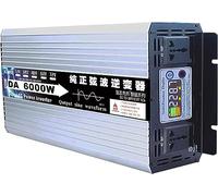 Inverter a onda sinusoidale pura 3KW 4KW 5KW 6KW 8KW Trasformatore di tensione Inverter di Energia Solare DC 12V/24V/48V/60V/72V a AC 220V 230V 240V Convertitore Display a LCD (6000W,12Vto220V)