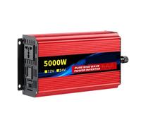 Inverter a Onda sinusoidale Pura da 24 V a 110 V, 5000 W, Inverter Solare Fuori Rete, 12 V/24 V CC a 110 V/220 V CA per Camper, microonde, Camion, Frigorifero, condizionatore d'Aria con pres