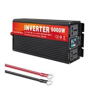 Inverter A Onda Sinusoidale Pura da 24 V A 110 V, Inverter di Potenza da 5000 W, Convertitore da 12 V, 24 V, 48 V, 60 V, 72 V CC A 110 V, 220 V CA, Inverter per Auto,24V TO 220V