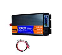 Inverter a onda sinusoidale pura DC 12V / 24V / 48V / 60V a CA 2000W 3000W 4000W 5000W Trasformatore di tensione Inverter LCD solare Migliora la dissipazione del calore(3000w,12V)