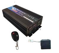 Inverter a onda sinusoidale pura, Inverter a onda sinusoidale pura 12V 24V 48V 60V 3000w 4000w Tensione Solar Power Inverter 12V Convertitore con telecomando fai da te(4000W,24V)