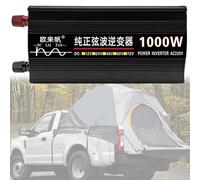 Inverter a onda sinusoidale pura, Trasformatore convertitore ad alta tensione for veicoli da 1000 W, 2000 W, 3000 W e 4000 W, 12 V/24 V/48 V/60 V a 110 V/230 V CA, for casa e camper.(1000W,12Vto220V)