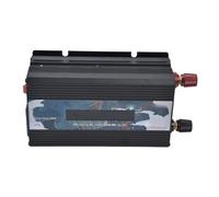 Inverter a Onde Sinusoidali Pure da 3000 W DC12V a AC220V Inverter di Potenza per Display in Lega di Alluminio(Nero)