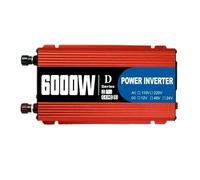 Inverter Auto Convertitore Convertitore Intelligente Portatile 6000W 12V/24V/48V 110V/220 CA Porta USB Morsetti Coccodrillo Camion Camper Certificato CE Tutto Mondo