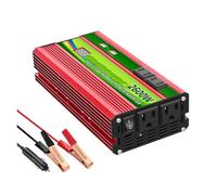 Inverter Auto Convertitore Convertitore Universale AC 110v DC 12v 24v 1600W 2600W 3000W Potenza Picco Caricatore Automatico Portatile Migliorato International Uni
