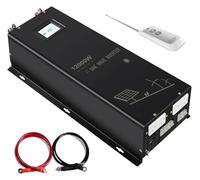 Inverter Auto Convertitore Fase Divisa Inverter Onda Sinusoidale Per Pura 24/36/48/72/96V CC A 110/220 Convertitore 120/240 12KW Telecomando Banca Potere Domestica