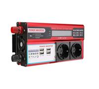 Inverter Auto Convertitore L'inverter Potenza Converte 4000W CC 12V CA 220V/230V Dotato 4 Porte USB Prese UE Display LED Camper Auto Backup Domestico