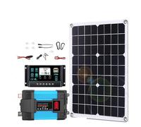 Inverter Auto Convertitore Solare 6000W DC12V A 110V/220V Off-Grid Inverter 100A Controller 500W Pannello Per Camper Domestico Campeggio