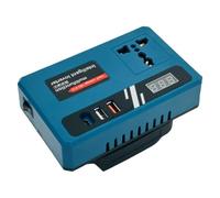 Inverter batteria - Convertitore di energia di backup per la casa, adattatore CA per auto | Caricatore di backup portatile, alimentatore compatibile con energia solare, trasformatore