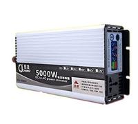 Inverter con display digitale ad onda correttiva Inverter di potenza da 5000 W Convertitore da 12 V 24 V 48 V 60 V da 72 V a 220 Intelligenza schermo a colori for camper, camion, barca, campeggio, fam