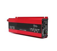 Inverter convertitore 1000W-3000W Auto Solare Inverter Onda Sinusoidale Per Pura Display LED Convertitore Tensione DC 12V 24V AC 220V(1000W,12V,110V60HZ)