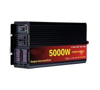 Inverter convertitore Convertitore Auto 3000W 4000W 5000W DC 12V 24V A AC 220V Convertitore Onda Sinusoidale Per Pura Trasformatore Invertitore Solare Con LED(4000W-24V)