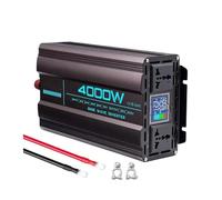 Inverter convertitore Convertitore Potenza DC 12V/24V A AC 220V 2000W 3000W 4000W 5000W 6000W Inverter Onda Sinusoidale Per Pura Solare Auto Camion Camper Casa(12V 220V 4000W)
