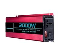 Inverter convertitore DC 12v/24v/48v/60v/72v A AC 110v/220v 6000W 5000W 4000W 3000W 1600W Convertitore Inverter Onda Sinusoidale Per Pura Energia Solare Auto(2000W,72V,220V 60Hz)