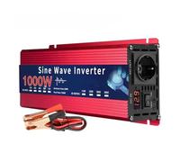 Inverter convertitore Inverter Onda Sinusoidale Per Pura 12V 220V 1000W 3000W 5000W-10000W DC A AC Car Solar Caricabatterie Presa Europa Convertitore Potenza(1000W 12V 220V)