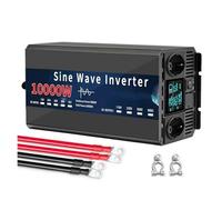 Inverter convertitore Inverter Onda Sinusoidale Per Pura 12V 220V 1000W 3000W 5000W-10000W DC A AC Car Solar Caricabatterie Presa Europa Convertitore Potenza(10000W 12V 220V)