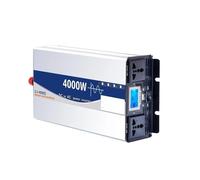 Inverter convertitore Inverter Onda Sinusoidale Per Pura 3000W/4000W/5000W Doppia Presa DC 12V 24V 48V AC 220V Convertitore Tensione Veicolo Alta Potenza(4000W remote,12V,110V-120V 60HZ)
