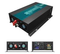 Inverter convertitore Inverter Solare Onda Sinusoidale Per Pura Potenza 1000W/1500W/2000 W/2500/3000W/5000W/8000W 12V/24V/48V DC 110V/120V/220V/230V Convertitore(U5 3000W LED Display,24V,110-120V)